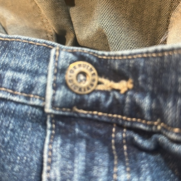 Dickies genuine Men's Blue denim Jeans zipper &  multiple pockets side tab 44x32 - Picture 11 of 12